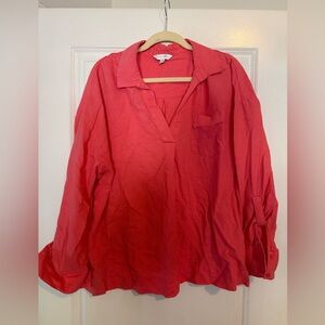 Crown & Ivy Coral Shirt